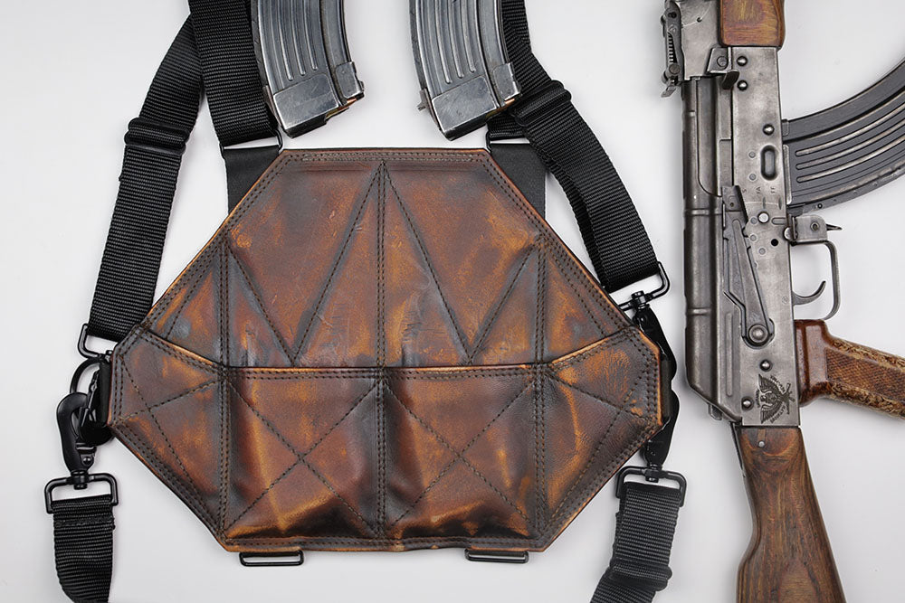 2 Cell Leather AK Chestrig "Classic"