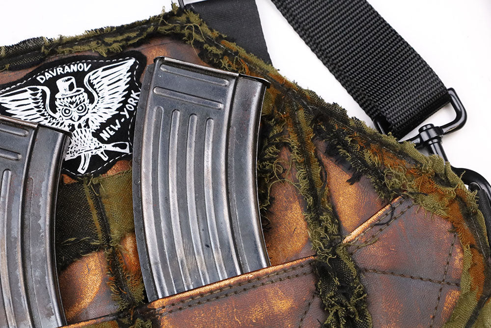 2 Cell Leather AK Chestrig "Shemagh"