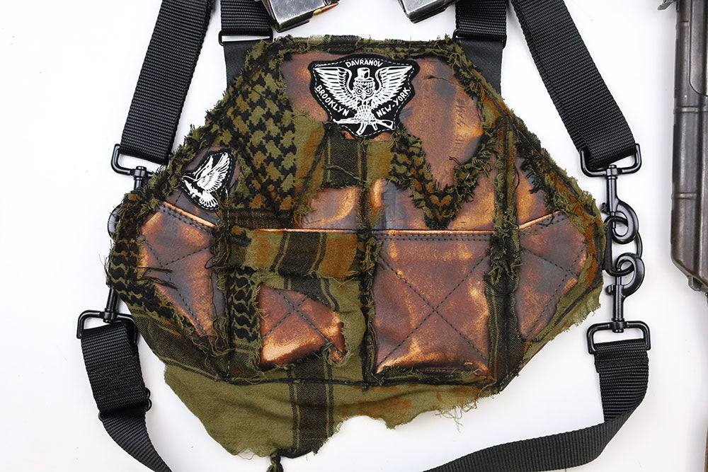 2 Cell Leather AK Chestrig "Shemagh"