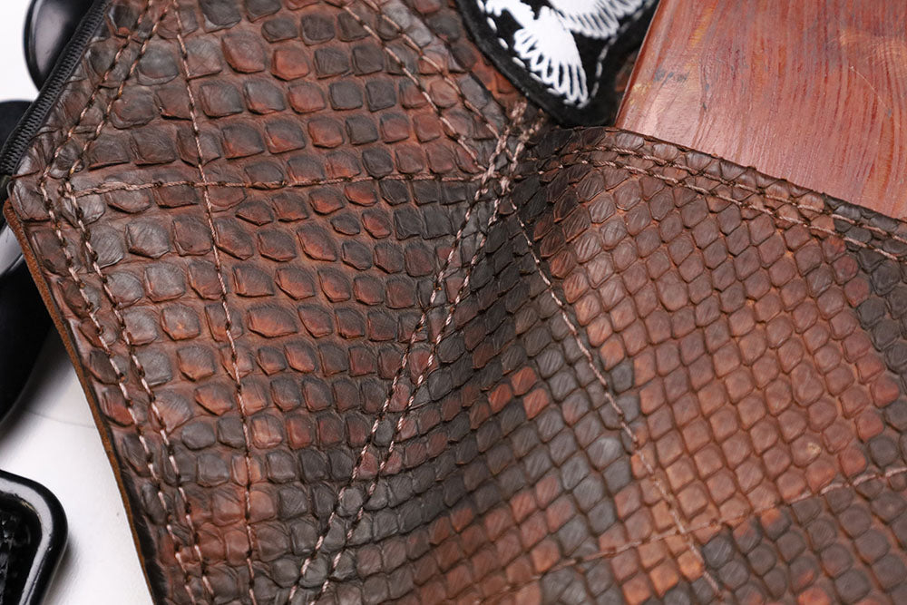 3 Cell AK Chestrig "Distressed Snakeskin"